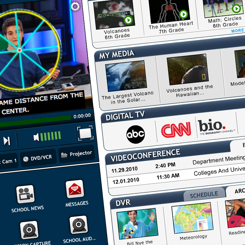 SAFARI Montage Dashboard Mockup